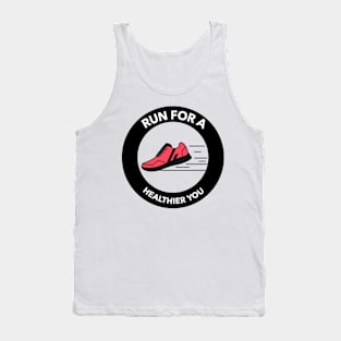 Run For A Healthier You Running Tank Top